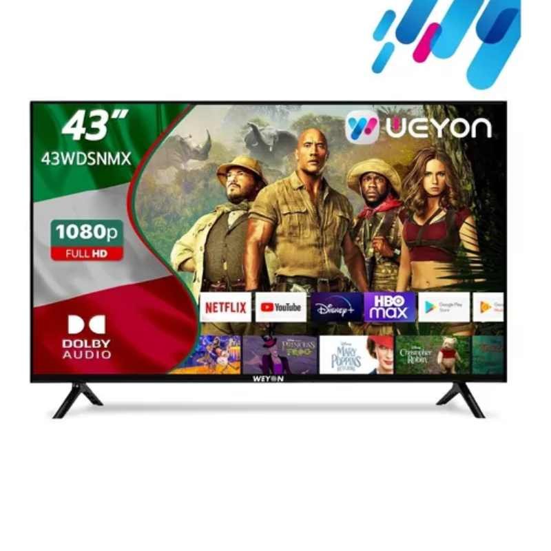 Pantalla Smart Tv 43 Pulgadas Weyon Android Hd Television – Novedades Mina
